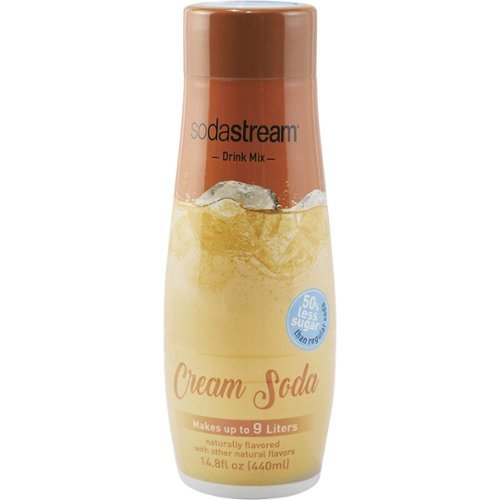  SodaStream - Fountain-Style Cream Soda Sparkling Drink Mix