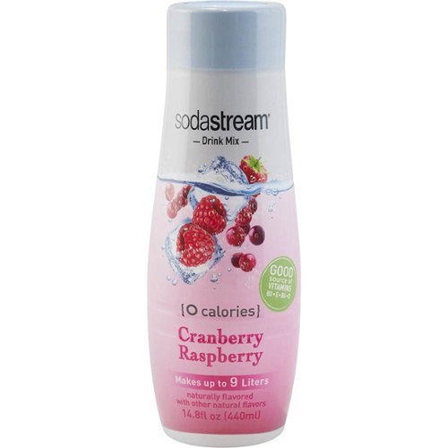  SodaStream - Waters Zeros Cranberry Raspberry Sparkling Drink Mix