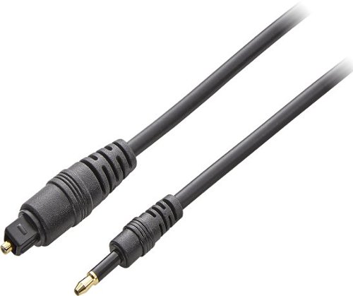  6' Toslink to mini Toslink Chromecast Audio
Optical Cable