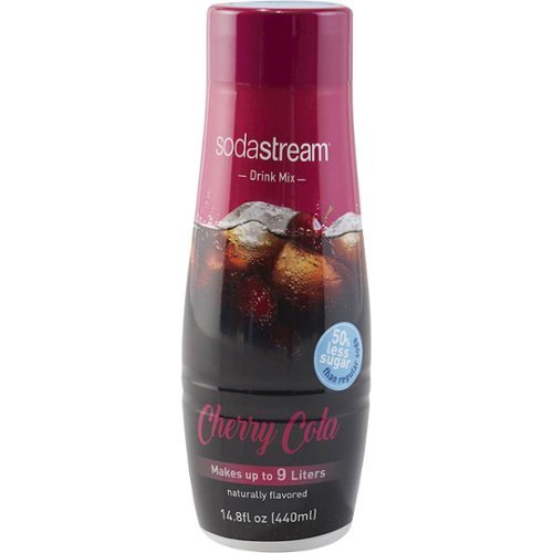  SodaStream - Fountain-Style Black Cherry Cola Sparkling Drink Mix