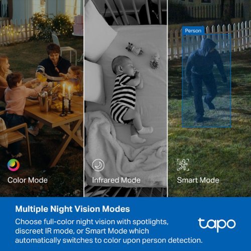 TP-Link Tapo Indoor/Outdoor 2K Security Plug-In Camera with Advanced AI Motion and Sound Detection - No Monthly Fees - White SHOP ONLINE