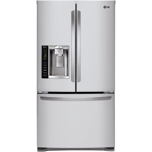 LG - 24.1 Cu. Ft. French Door Refrigerator-Front_Standard 