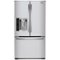 LG - 24.1 Cu. Ft. French Door Refrigerator-Front_Standard