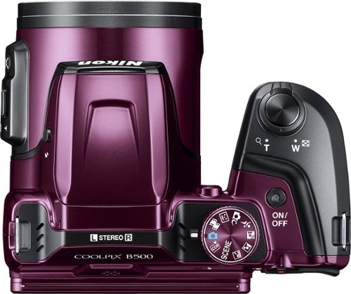Nikon COOLPIX B500 16.0 Megapixel Digital Camera Plum 26507 - Best Buy