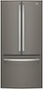 GE - 24.7 Cu. Ft. French Door Refrigerator - Slate-Front_Standard 