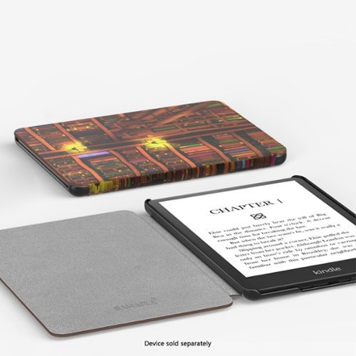 SaharaCase Venture Series Folio Case for Amazon Kindle Paperwhite (2024) and Colorsoft - Library HOW TO BUY
