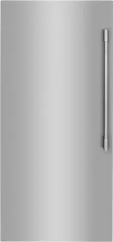 Front. Frigidaire - 19 Cu. Ft. Single-Door Freezer - Stainless Steel.