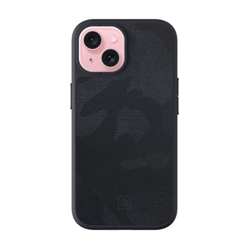 Incipio cru. Protective Hard Shell Case with MagSafe for Apple iPhone 15 - Navy Camo BUY ONLINE