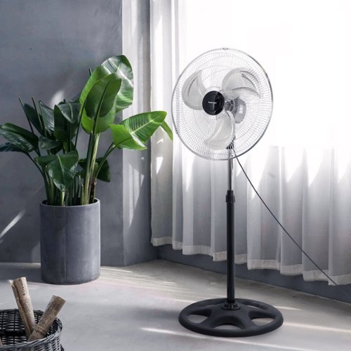 Impress 18 Inch Hi Speed Industrial Standing Fan Chrome 310123319M