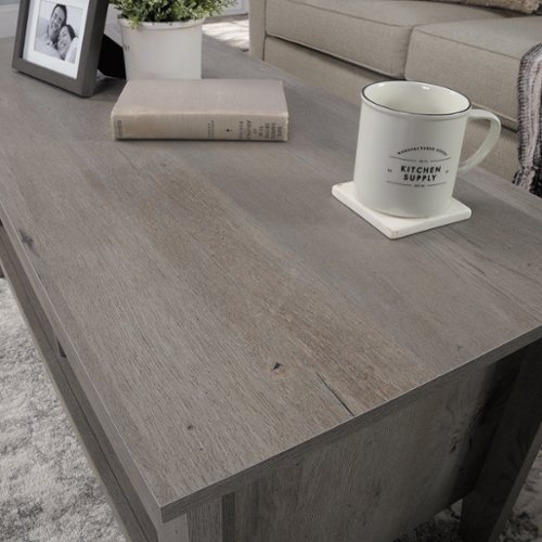 Sauder - Dakota Pass Lift Top Coffee Table - Gray-Angle_Standard 