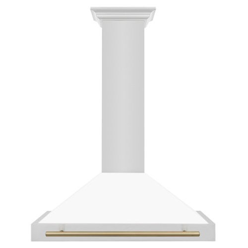 ZLINE Autograph Edition - 36 inches - Externally Vented - Wall Range Hood - White Matte