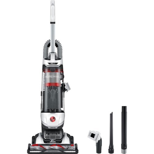 Hoover - High Performance Swivel Upright Vacuum UH75100V - White-Front_Standard 