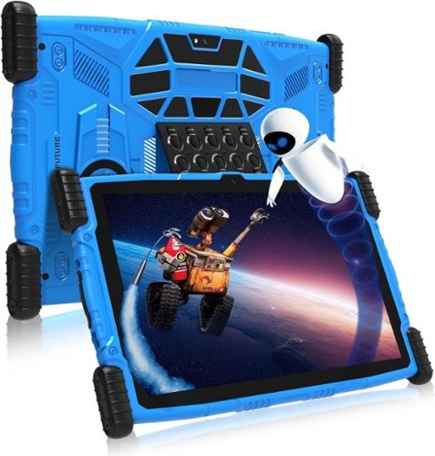 FEONAL - Kids Tablet Android 13, 10.1 Inch Tablet 8(4+4)+64GB, 1280 * 800, 6000mAh, Dual Camera Tablet - 2026 Tablet - Blue-Front_Standard 