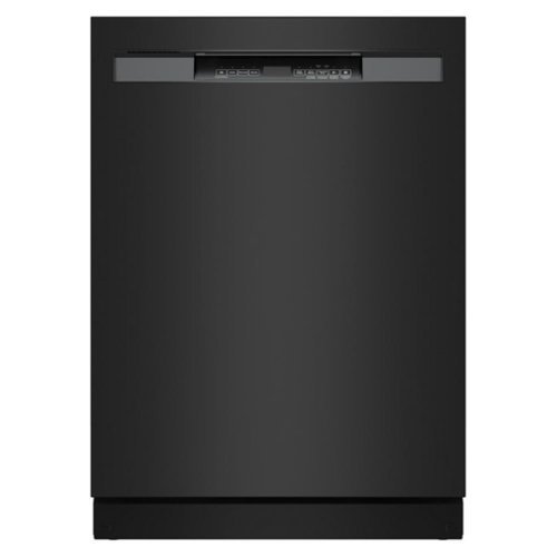 "Maytag - 24"" Front Control Stainless Steel Tub Dishwasher with PowerBlast Cycle and 50 dBA - Black"