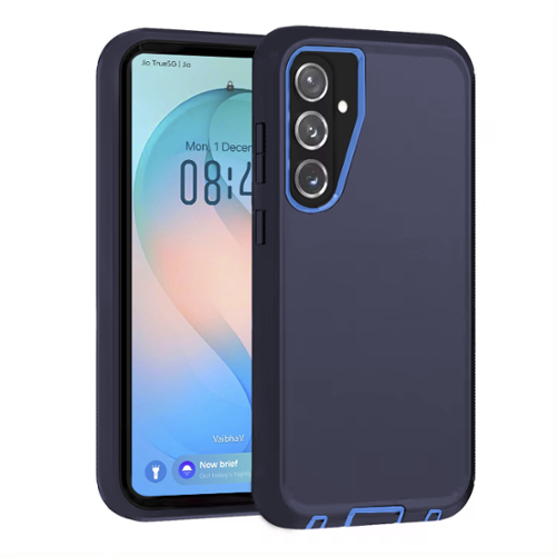Entronix - Case Compatible with Galaxy S26 Plus - Heavy Duty Protection - Navy-Front_Standard 
