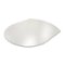 Floortex - Executive Contoured Polycarbonate Chair Mat for Carpet 39 x 49 inches - Clear-Front_Standard