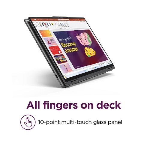 Lenovo Yoga 7i 2-in-1 14 2K Touchscreen Laptop - Intel Core Ultra 7 155U with 16GB Memory - 1TB SSD - Storm Grey BUY ONLINE