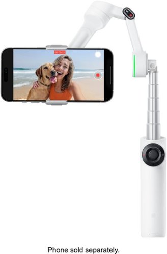 Insta360 Flow2 Pro Gimbal Stabilizer for Smartphones with Built-in Selfie Stick and Tripod - White SHOP ONLINE
