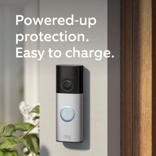 Ring Battery Doorbell Plus, Retinal 2K with wide angle video, 6x