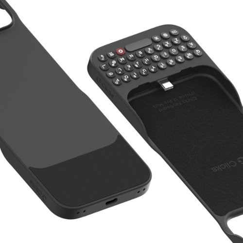 Clicks Keyboard Case for iPhone 17 Pro Max Onyx - Best Buy