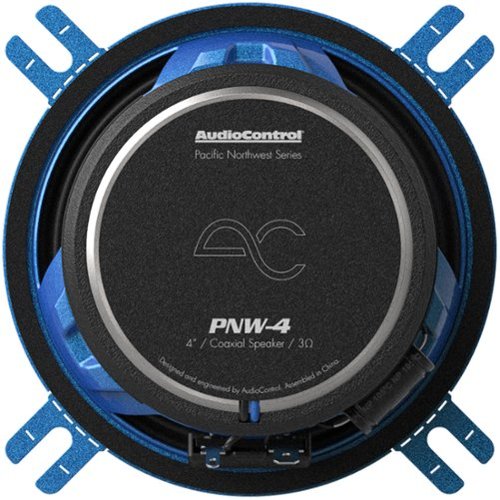 AudioControl PNW Series 4” High-Fidelity Coaxial Speakers (Pair) - Black/Blue BUY IN MIDDLE EAST