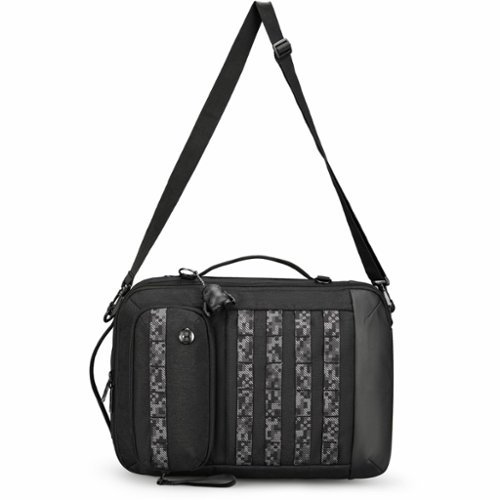 Swissdigital Design BERG Hybrid TSA-Friendly Briefcase With USB Charging Port RFID Protection and Fits Up to 16″ Laptop - Black HOW TO BUY