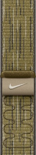 Apple - 46mm Nike Sport Loop - Green/Grey