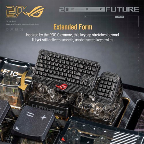 ASUS ROG 20th Edition Keycap Blind Box (1-Pack) - Styles May Vary WORLDWIDE DELIVERY