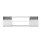 Boyel Living - TV Stand Fits TVs up to 70 to 80 in - White-Front_Standard