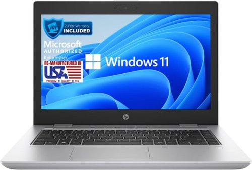 HP - 640 G5 14" Refurbished Laptop - Intel 8th Gen i5-8265U with 32GB RAM - Intel UHD Graphics - 512GB NVMe - Silver