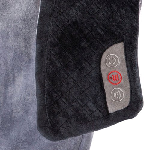 Homedics Vibration neck and shoulder wrap - Gray GLOBAL SHIPPING