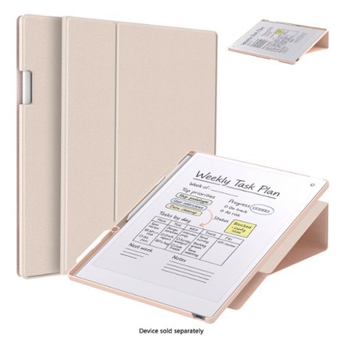 SaharaCase Venture Series Bi-Fold Folio Case for reMarkable Paper Pro - Pastel Pink GLOBAL SHIPPING