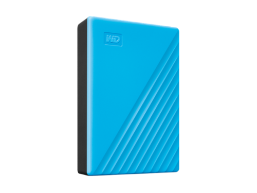 Western Digital - WD 6TB Portable Storage External Hard Drive ( WDBR9S0060BBL-WESN) - Blue-Front_Standard 