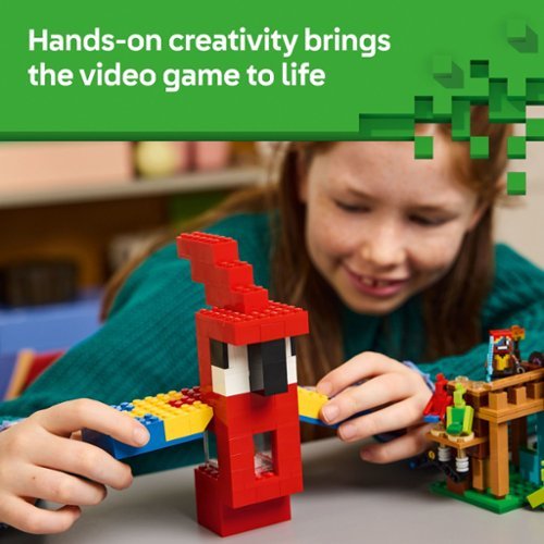 LEGO Minecraft The Parrot Houses Building Toy 21282 GLOBAL SHIPPING
