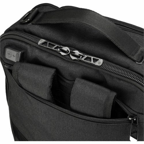 Swissdigital Design BERG Hybrid TSA-Friendly Briefcase With USB Charging Port RFID Protection and Fits Up to 16″ Laptop - Black BUY IN UAE