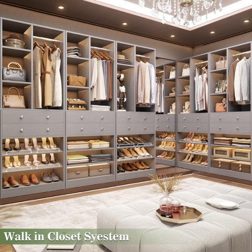 Aheaplus 2.3 FT (28”) Closet Organizer Tower with Drawers