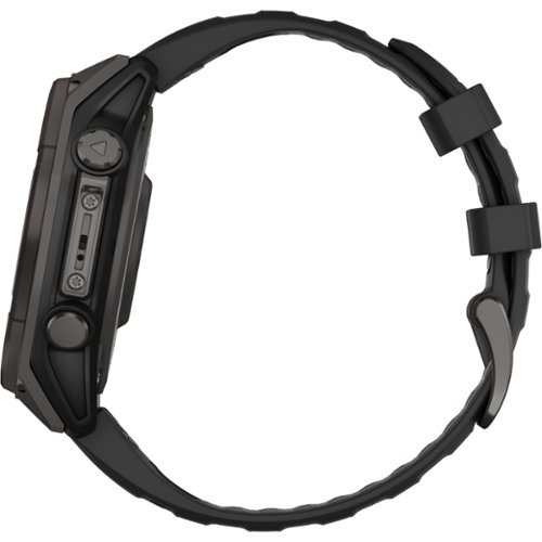 Garmin fēnix 8 Solar Sapphire GPS Smartwatch 47mm Fiber-reinforced polymer - Carbon Gray DLC Titanium BUY ONLINE