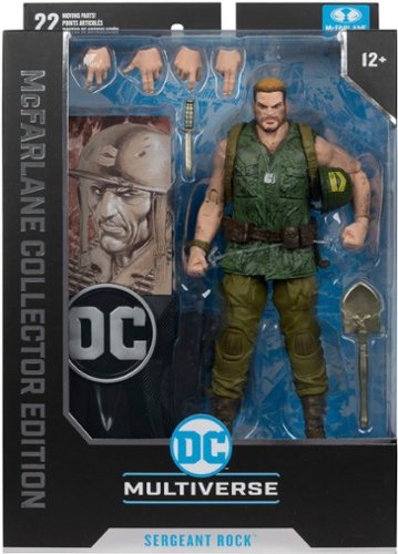 McFarlane Toys DC Multiverse Sergeant Rock (DC Classic) 7 Figure McFarlane Collector Edition #14 BUY ONLINE