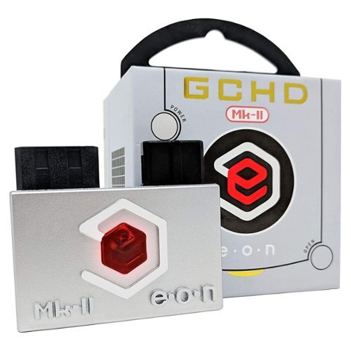  EON Gaming - EON GCHD MK-II HD Adapter Plug and Play HDMI Converter Video Enhancer for Nintendo Gamecube Console - Platinum