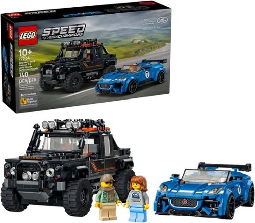LEGO - Speed Champions Jaguar Project 7 & Land Rover Defender 77264