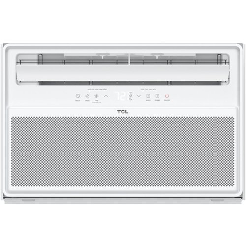 TCL - Q-Series 550 Sq. Ft. 12,000 BTU Smart Window Air Conditioner - White