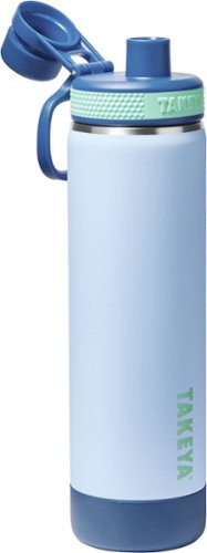 Takeya - Sport 22-oz. Soft-Touch Leakproof Water Bottle with Spout Lid - Calm Era