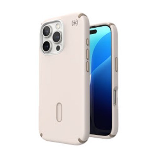 Speck Presidio2 Pro ClickLock Case with MagSafe for Apple iPhone 16 Pro - Bleached Bone GLOBAL SHIPPING