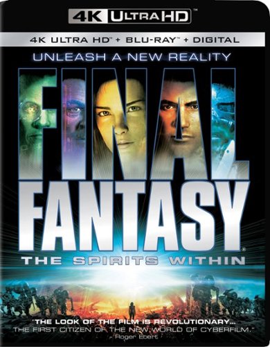 

Final Fantasy: The Spirits Within [Includes Digital Copy] [4K Ultra HD Blu-ray/Blu-ray] [2001]