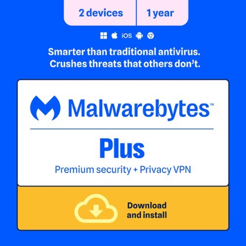 Malwarebytes - Premium + Privacy VPN Bundle (2-Devices, 1-Year) - Windows, Mac OS, Android, Apple iOS, Apple iPadOS [Digital]-Front_Standard 