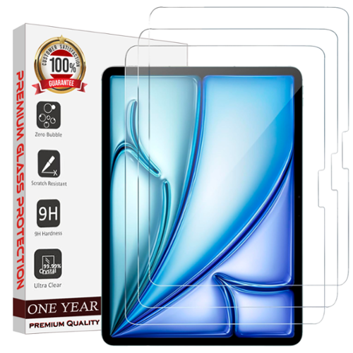 Entronix - Premium Screen Protector for iPad Pro M4 11" (2024) - 3-Piece Set - Clear-Front_Standard 