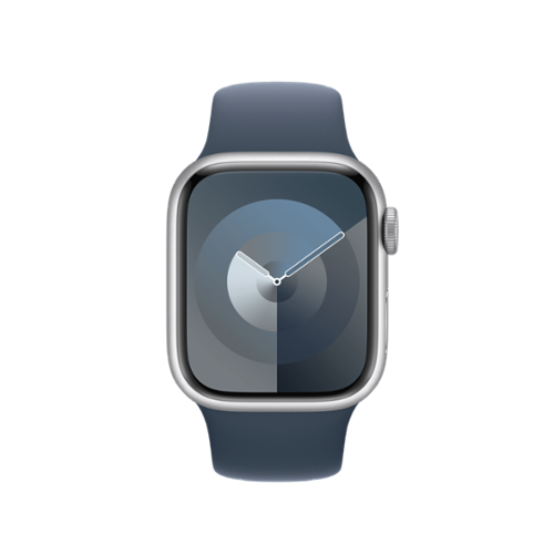 Apple - Refurbished Excellent - 41mm Sport Band - M/L - Storm Blue-Alt_View_Standard_12 