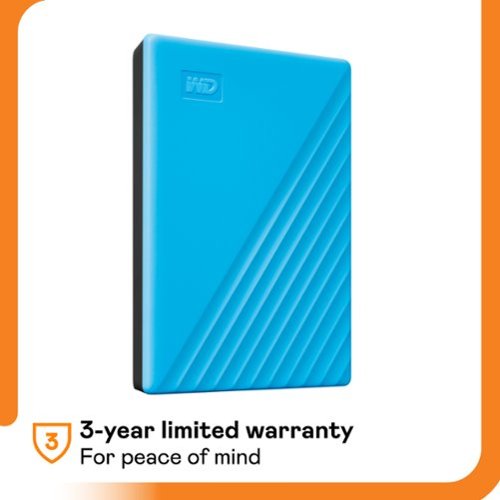 WD My Passport 2TB External USB 3.0 Portable Hard Drive - Blue BUY IN MIDDLE EAST