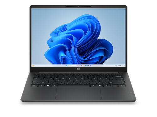 HP - OmniBook 3 Laptop Computer 14" 2K Intel Core 5 8 GB memory;512 GB SSD - Mica Silver-Front_Standard 