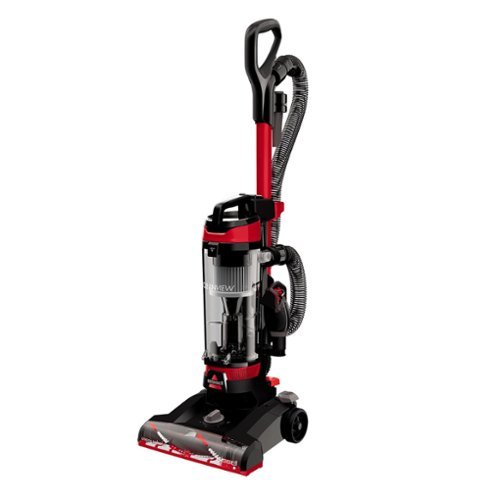 BISSELL - CleanView Upright Vacuum Cleaner - Black/Red